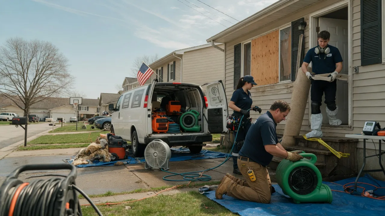 Water Damage Restoration in Montoursville, PA near me